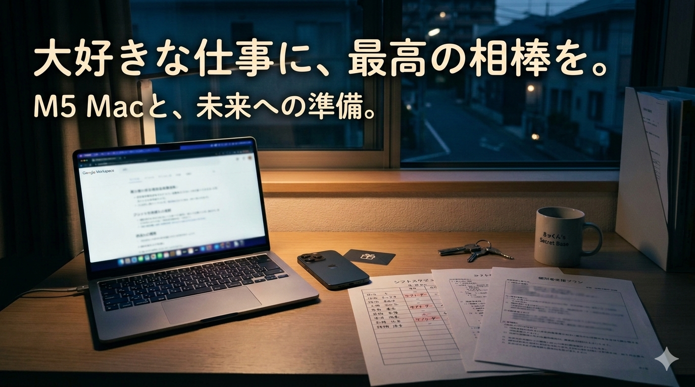 【前回の続き？】21歳、グループホームのサブリーダー　いろいろあって結局MacBook air M5にした理由！